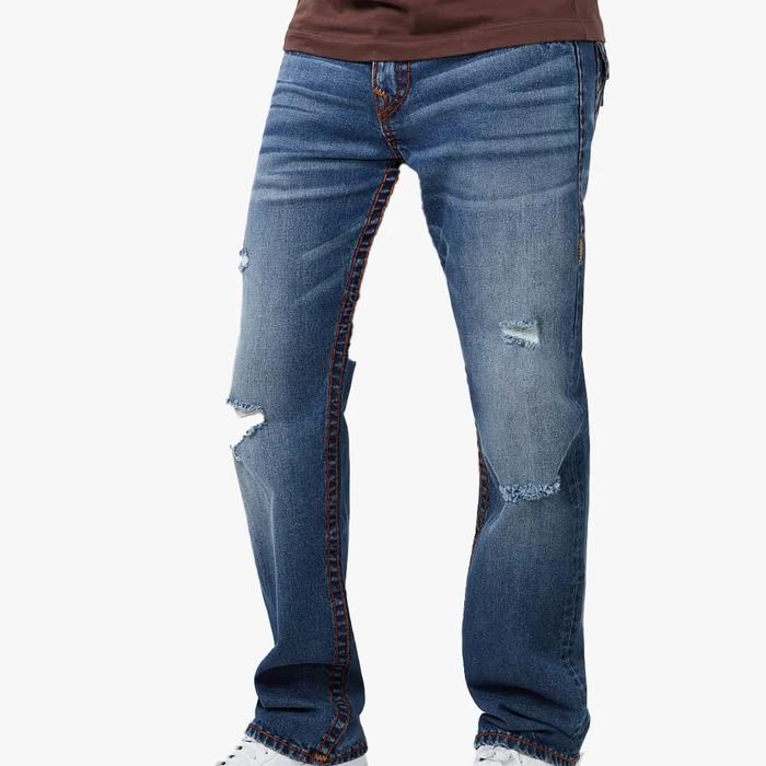 Celana True Religion - Men Denim Pants - RICKY SUPER T FLAP Ori