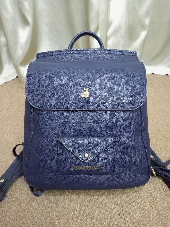 Tas ransel fashion Teenie Weenie navy blue