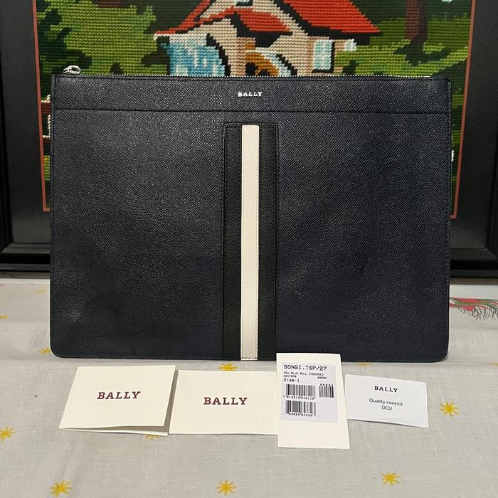 Tas Clutch Handbag Bally - Bekas Second Preloved Original Authentic