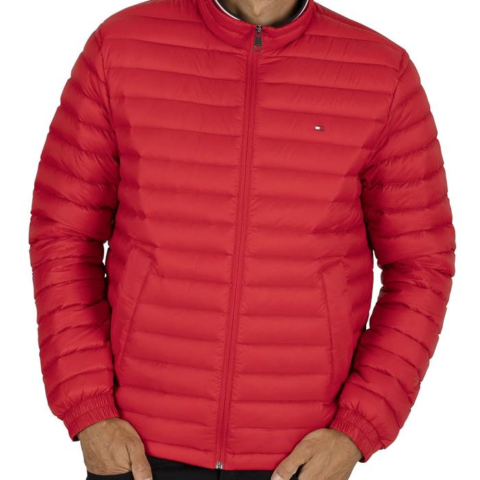 Size M Merah - Jaket Tommy Hilfiger Lightweight Packable Down Jacket