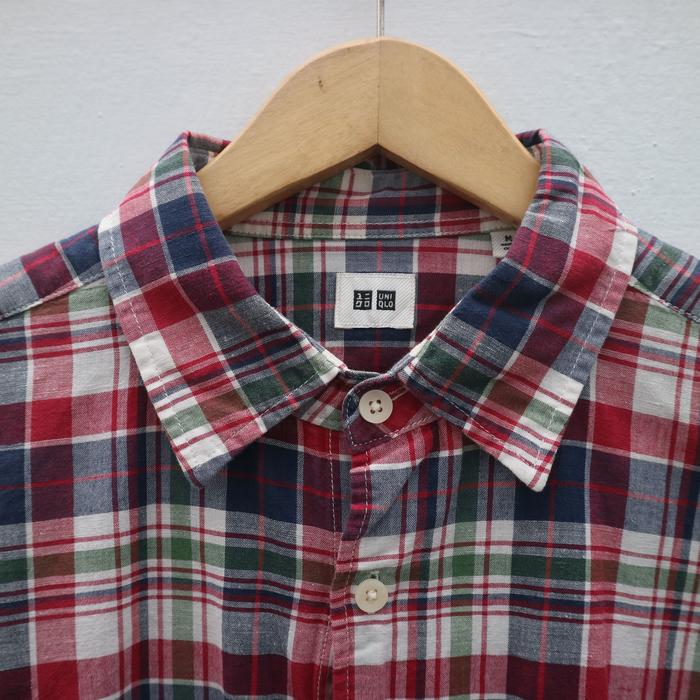 Kemeja Lengan Panjang Uniqlo - A1091
