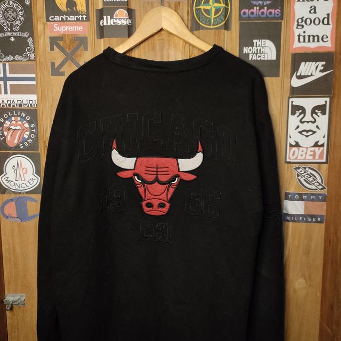 Crewneck Chicago Bull NBA Original Full Bordir