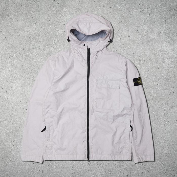 Stone Island Membrana 3L TC Crinkle Reps Hooded Jacket