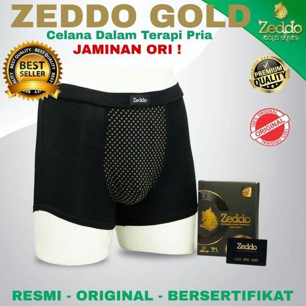 Zeddo Man Gold Series Celana dalam Kesehatan Pria Terapi Vitalitas