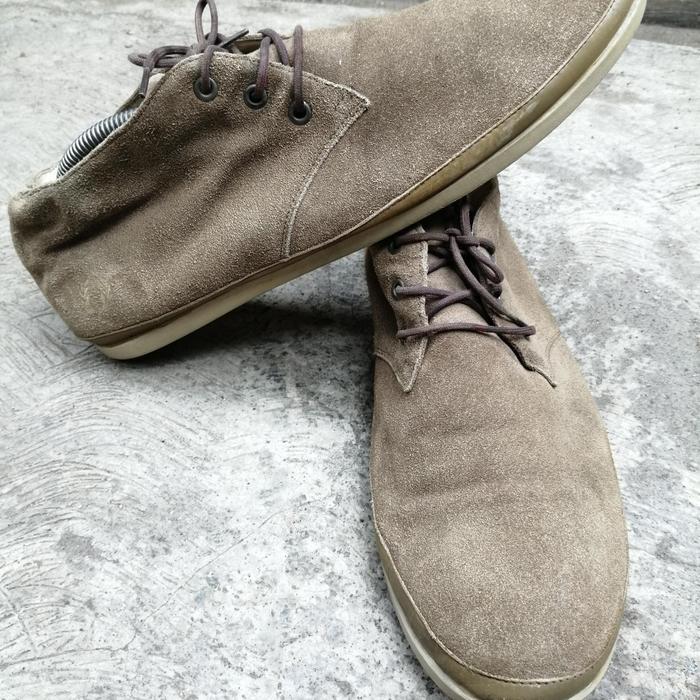 sepatu Fred Perry byron sz 45 46 kulit