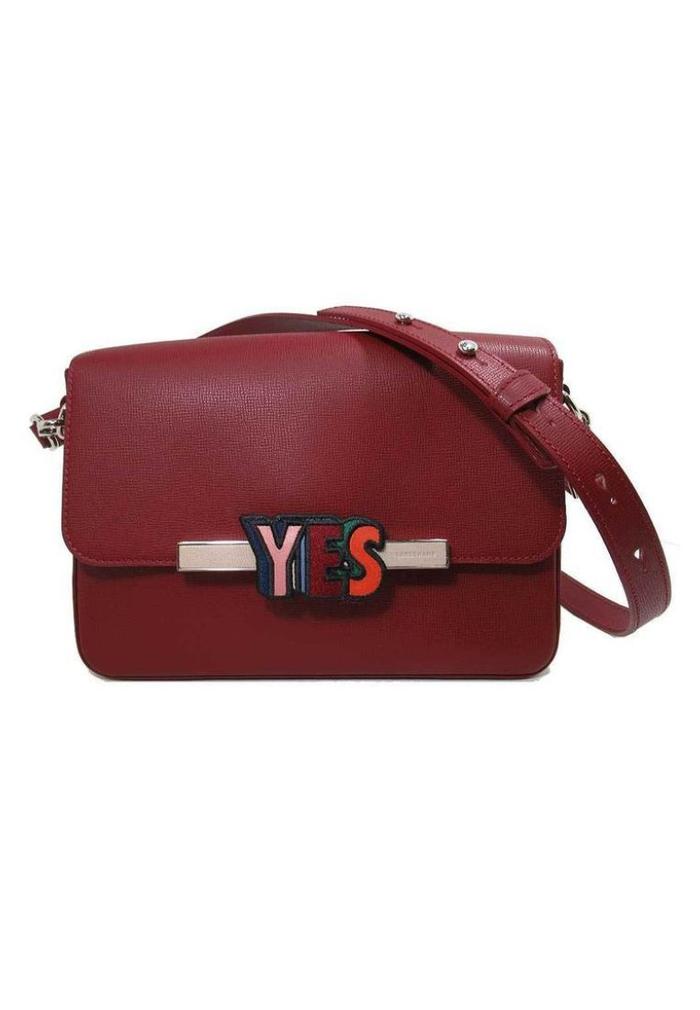 Longchamp Sling Small Ladies Game Maroon
