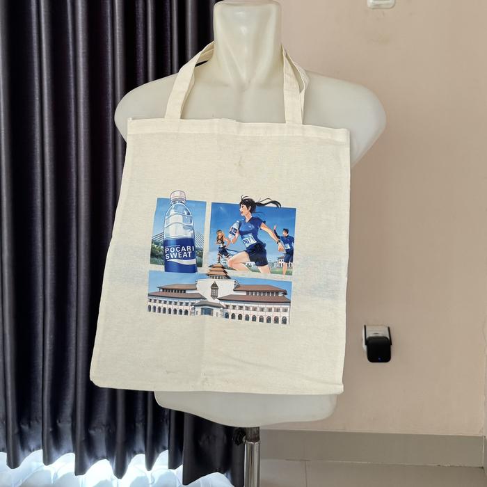 Tote bag pocari sweat tas kanvas