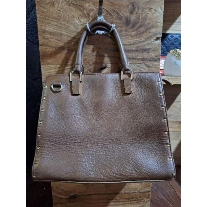Tas wanita second kulit asli bagus. merk MORGAN