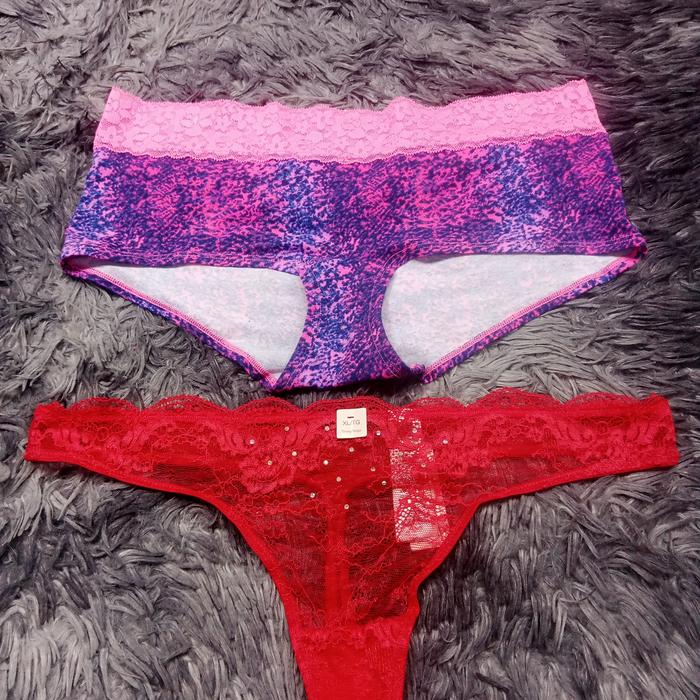 2 Pcs Panty,Thong La Senza Pl &New size XL