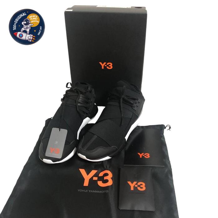 Adidas Y-3 Yohji Yamamoto Qasa High "Core Black/Core Black/Footwear White" Original BNIBWT