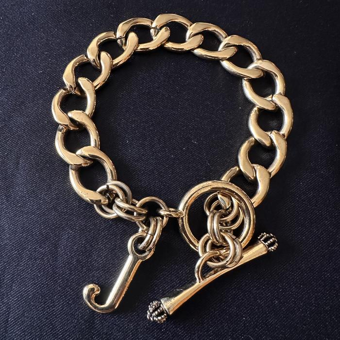 Juicy Couture Goldtone Chain Bracelet