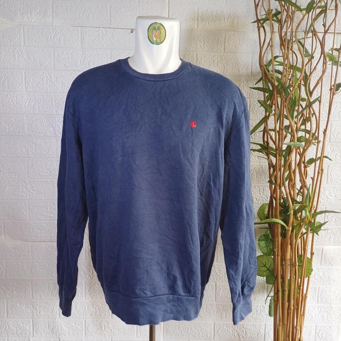 CREWNECK CARHARTT SMALL LOGO, ORIGINAL, SIZE M FIT L (SECOND BRANDED) DONGKER PEKAT, PT232