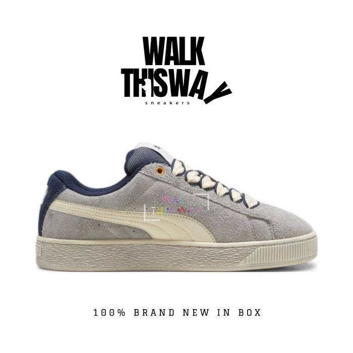 sepatu pria sneakers puma suede xl skate / sepatu puma / sneakers pria / cool light grey suede