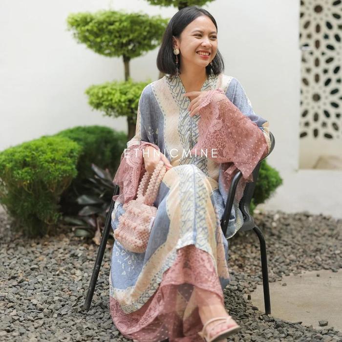 Dress Batik Kaftan Batik Long Kaftan Premium Kaftan Jumbo Dress Jumbo Kaftan Modern Kaftan Etnik Dre