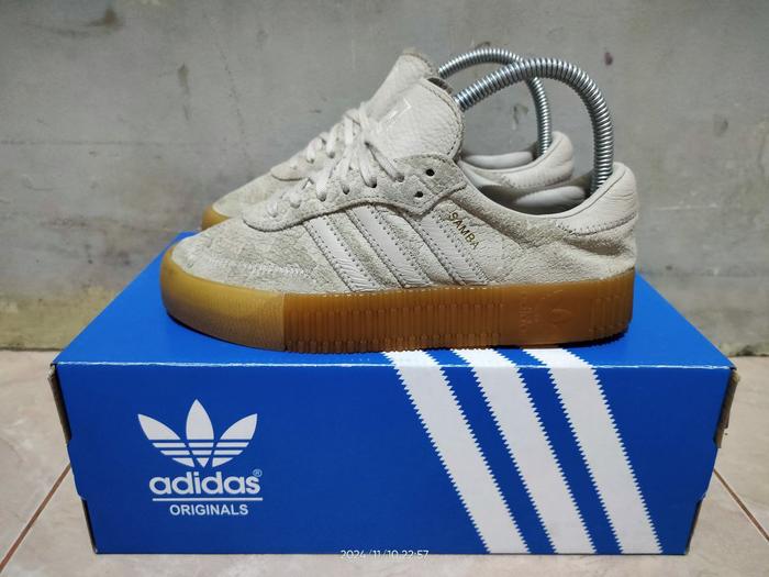 Sepatu ADIDAS SAMBAROSE CLEAR BROWN B28163 - Size 36 - Second Original