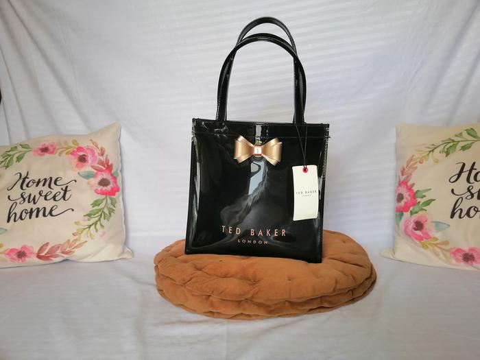 Tas Wanita Ted Baker Aracon Bow Small Icon Bag Black