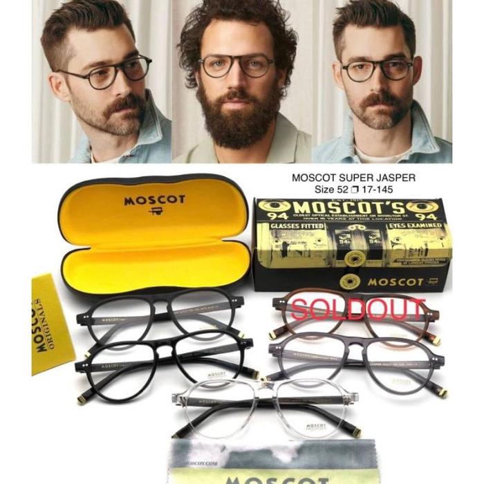 Frame Kacamata Super Moscot Jasper Size 52-17-145 Terlaris