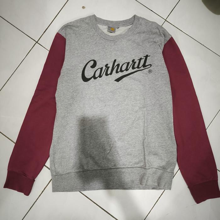 Jaket Sweater crewneck Long Sleeve Carhartt Work In Progress