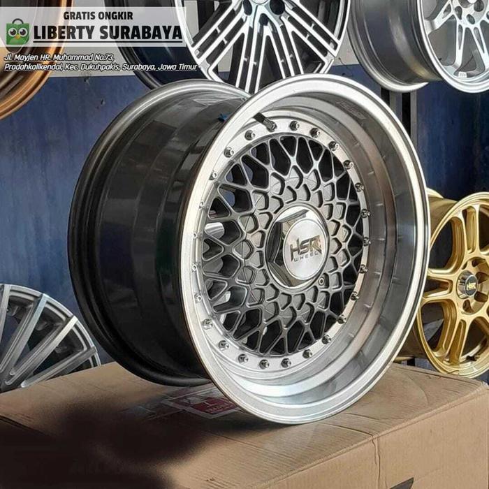 Velg Model BBS 15 Lebar 7/8 Mobil Corolla,Starlet,Brio - Celong