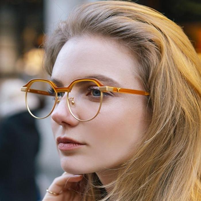 Rieti Glasses Karis C2 Amber Gold Terlaris