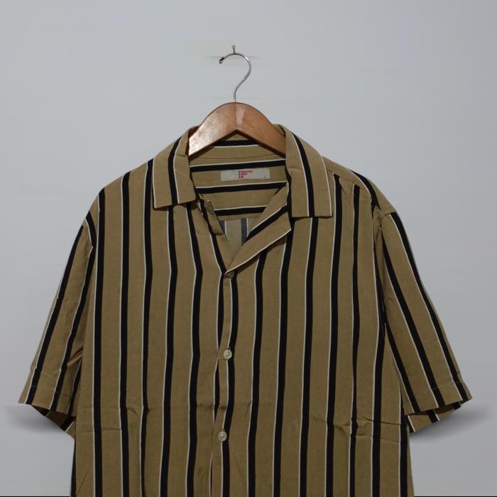 Kemeja Stripe 8Seconds Original