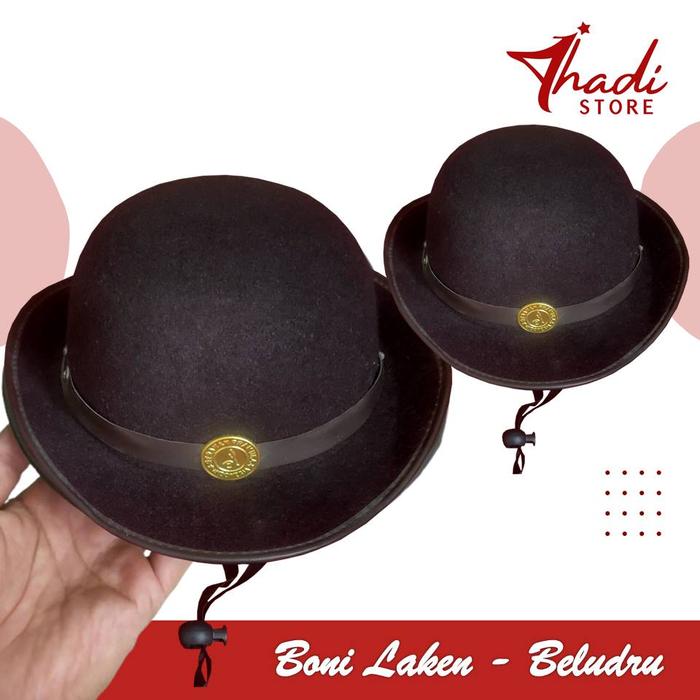 Topi Boni Pramuka Putri Laken, Topi Boni Beludru