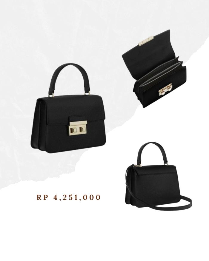 Leather Top Handle Bag Furla murah branded jastip amerika usa original asli baru new not bekas prelo
