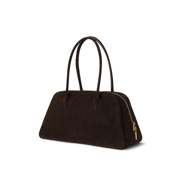ORR Curvy Bag Suede Brown - 100% Original Korea