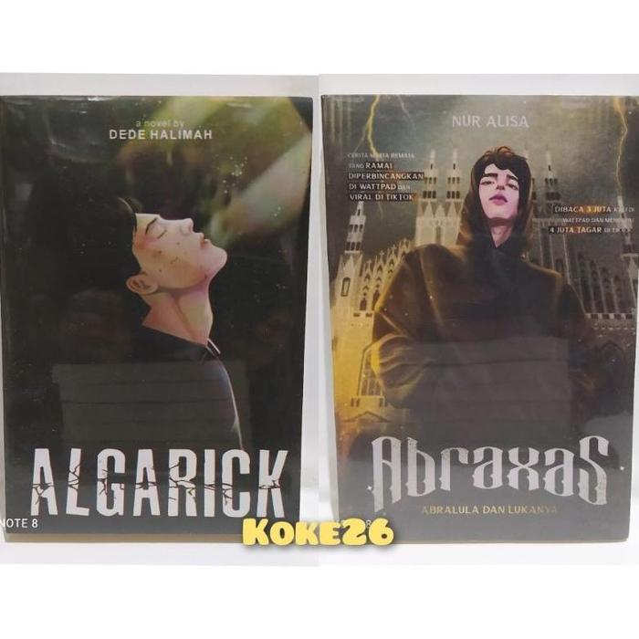 Paket isi 2 Novel Algarick + Abraxas