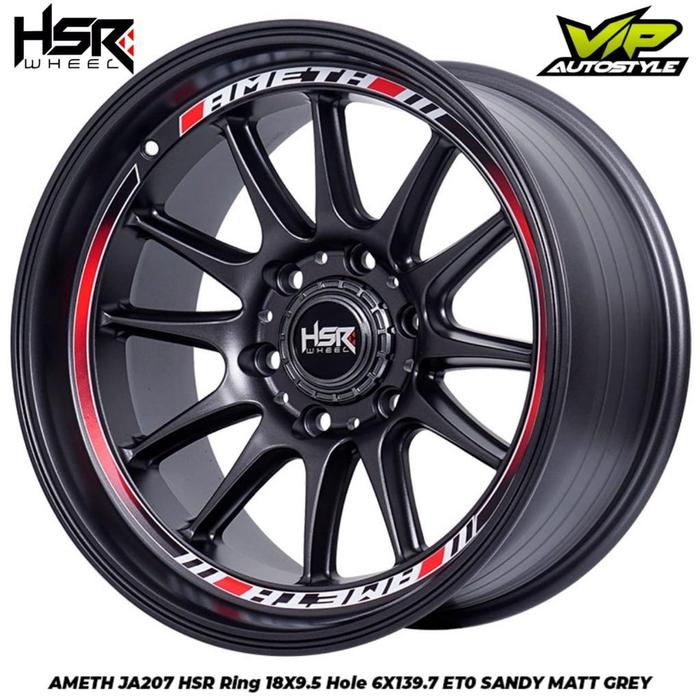 Velg Hsr Ameth Ring 18 Terbaru Lobang 6 Model Velg Lenso Venom 5 Velg Mobil Pajero Fortuner R18 Bisa