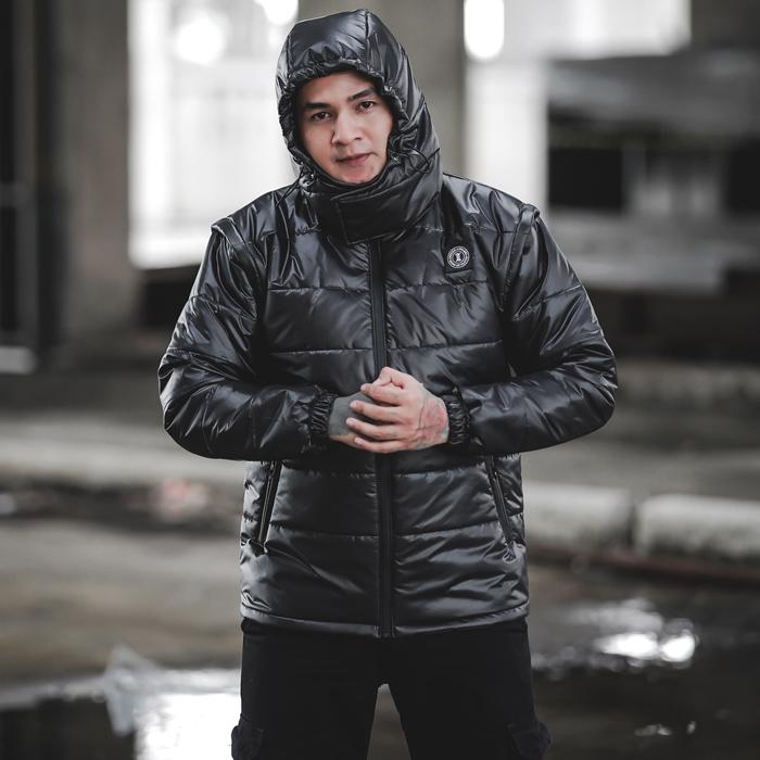 PUFFER VEST JACKET ORIGINAL - BLACK