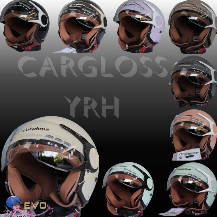 HELM CARGLOSS YRH HIJAB ORIGINAL WARNA LENGKAP, CARGLOSS WANITA HIJAB, TERLARIS & TERMURAH