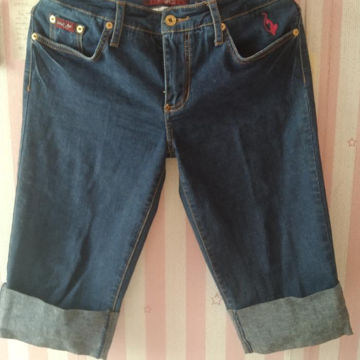 celana jeans pendek Baby Phat size 9