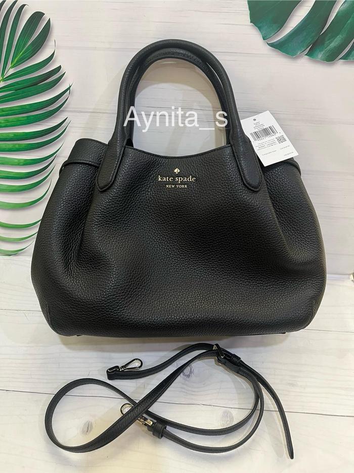 Ks Dumpling Satchel Black