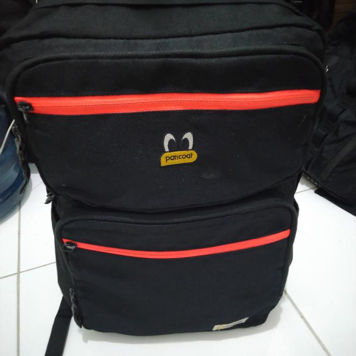Tas Ransel Pancoat Hitam .