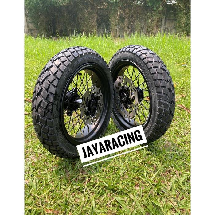 velg supermoto tersedia ring 14 sama ring 17 Klx BF Klx L Klx 150 Dtracker Crf 150 Wr155 Plus ban si