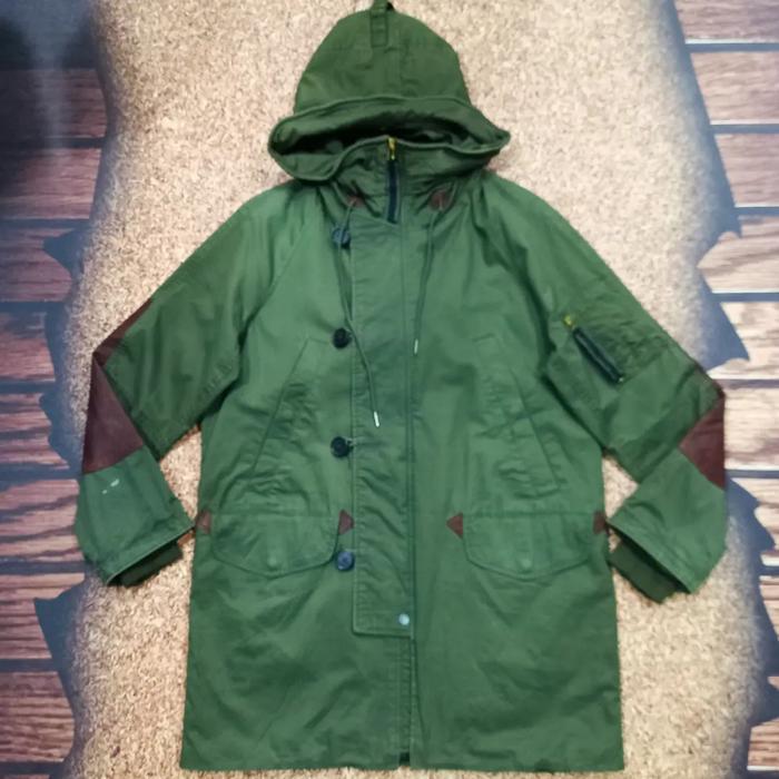 Jaket Parka Hijau Army uni3ex ka-aaikman Size XL