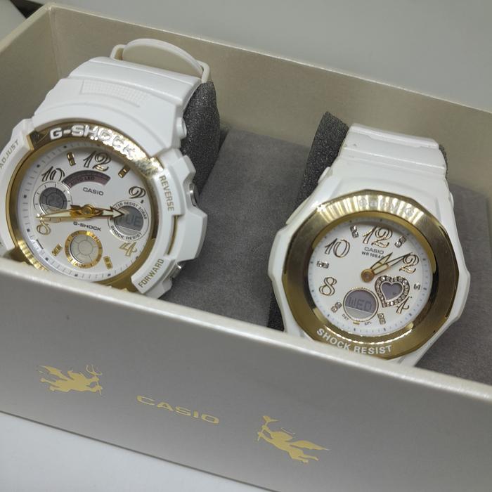 Jam tangan couple G PRESENT LOVERS COLLECTION G SHOCK & BABY G