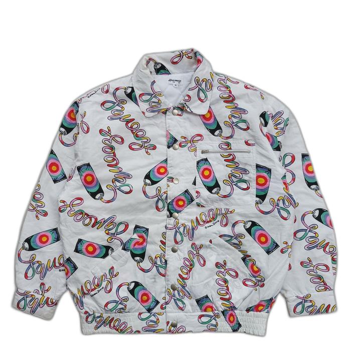 jaket vintage ken done down under AOP fullprint art casual bomber boxy