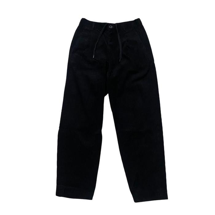 Uniqlo GU black corduroy longpant S