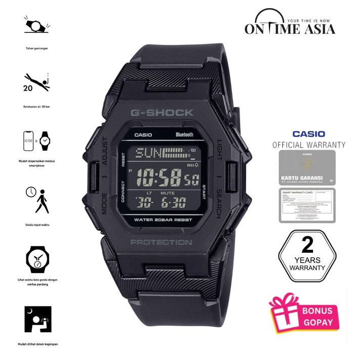 Casio G-Shock GD-B500-1DR / GD-B500-1 Original & Garansi
