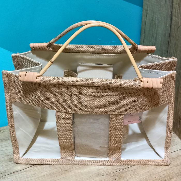 Tas Wanita Kawung Asli Craft Kerajinan Kain Goni Mika