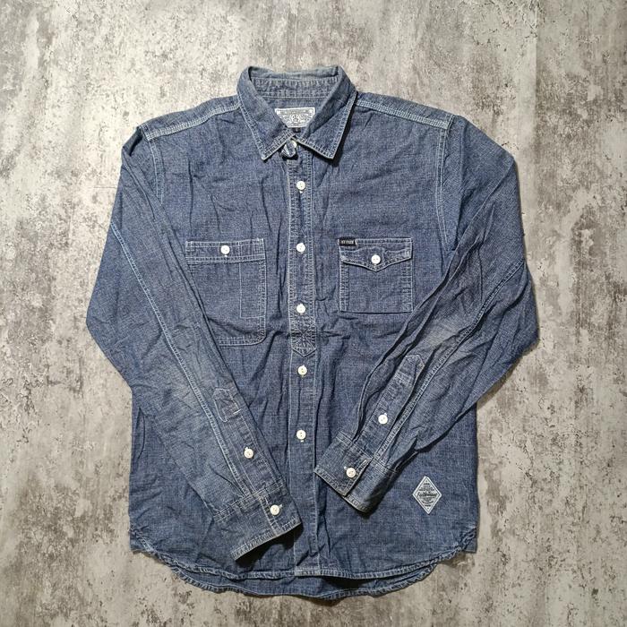 Saintpain Japan Denime Kemeja Shirt