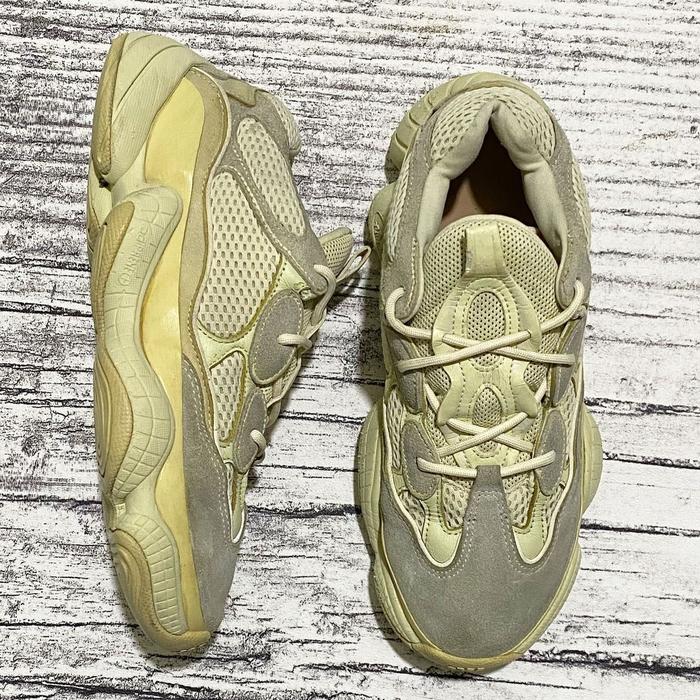 Sepatu Adidas Yeezy 500 Super Moon Yellow Second - Size 42