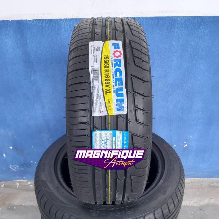 ban mobil tubles ring15 untuk jazz,yaris,vios,soluna ukuran 195 50 r16 forceum octa