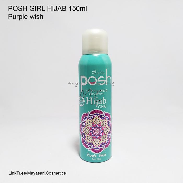 POSH GIRL HIJAB 150ML PURPLE WISH