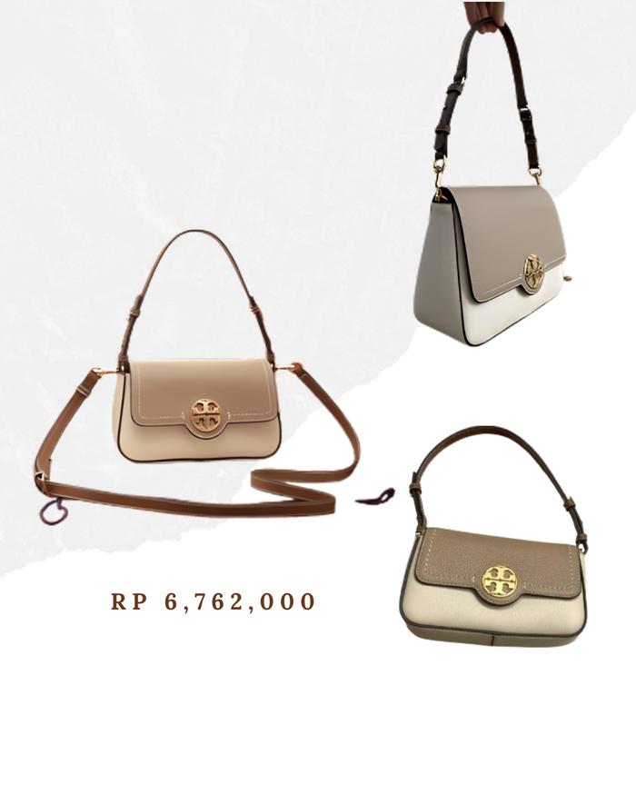 Tory Burch Felix Colorblock Mini Flap Shoulder Bag murah branded jastip amerika usa original asli ba