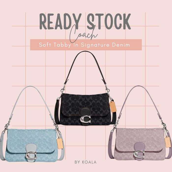 Tas Coach Soft Tabby In Signature Denim