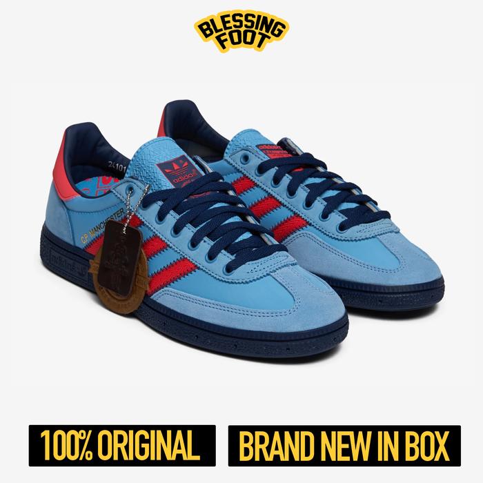Adidas C.P. Company x GT Manchester SPZL 'Light Blue Bright Red' 100% ORIGINAL BNIB (IH3312) 100% OR