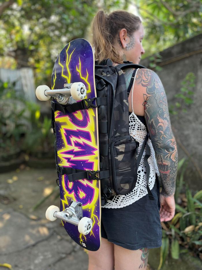 OZUKO Skateboard Backpack. Tas Punggung. Tas Ransel. Tas Skateboard Impor.